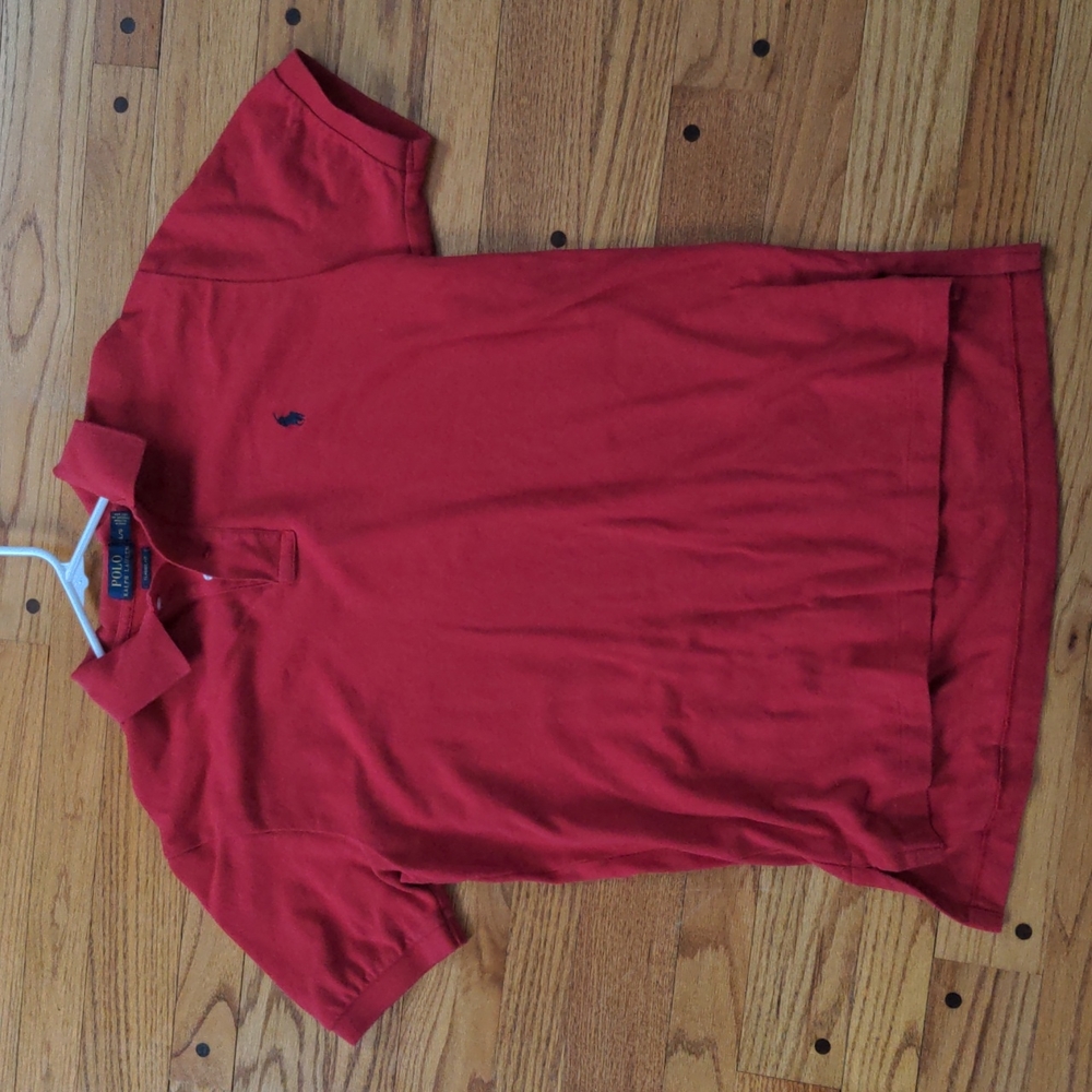 Polo by Ralph Lauren men's polo size large, red